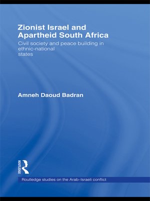 cover image of Zionist Israel and Apartheid South Africa